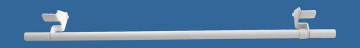 France twist tension cafe rod Curtain Rods