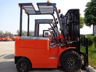 4 Wheel Electric Forklift Truck 3.5 Ton For Moving Cargo In