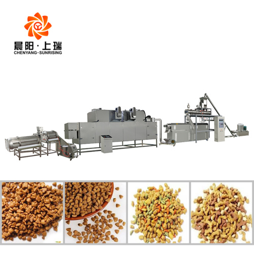 Ligne de production complète de machine de fabrication d&#39;aliments pour chiens