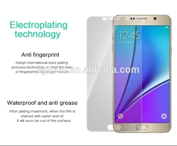 0.33mm 3d curved tempered glass screen protector for samsung galaxy note5/note5 edge