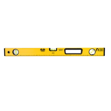 Deli EDL290600 tools laser bubble aluminium spirit level 600mm