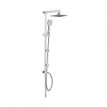 Square Adjustable Height Big Spray Shower Column Set