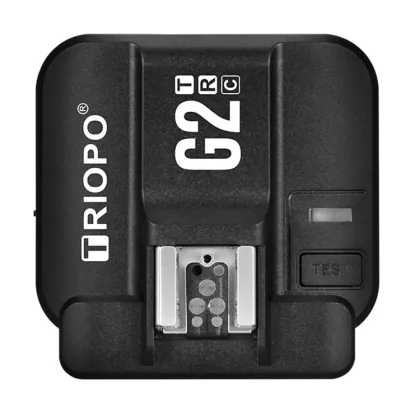 TRIOPO G2 2.4G Wireless TTL HSS Flash Trigger for Canon Nikon Sony Fujifilm Cameras