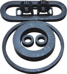 Nanocrystalline current inductor iron core