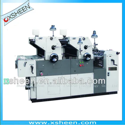 offset press machine price, two colors offset printing machine, new offset printing press machine