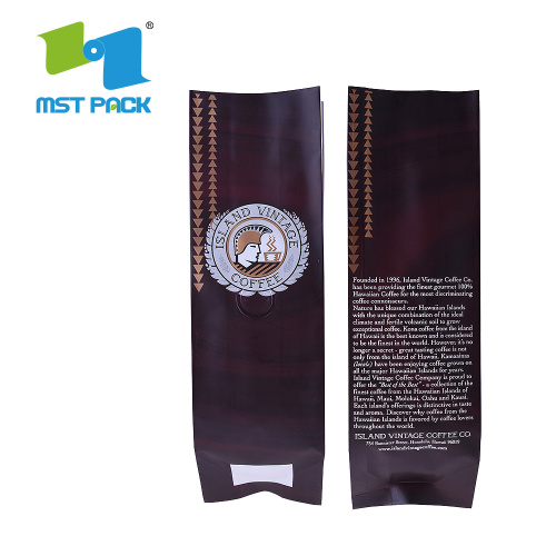Resealable Coffee Bag Corn Starch Based Biodegradable