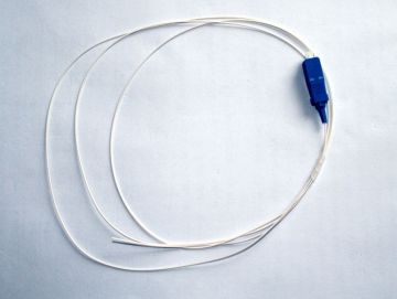 5m Fiber Optic Pigtails Cable Mm 62.5 / 125 3.0mm For Wans / Network