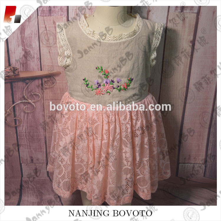 pink embroidery dress06