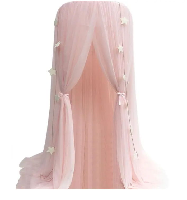 What method can be used to measure the area of a mosquito net mesh?