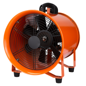2024 8/10/12/16 Inch 220V 50/60HZ Industrial Portable Axial Exhaust Blower Ventilation Duct Fan