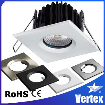 IP65 fire rated dimmable square led downlight