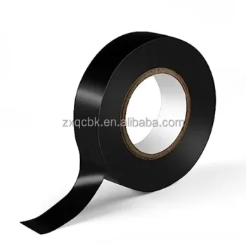 0.1mm Thickness PVC Black Wiring Insulation Tape - Waterproof Adhesive Electrical Tape