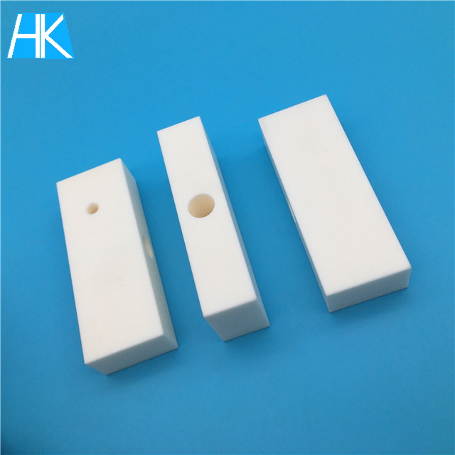 ivory 99% aluminum oxide ceramic machining bar block