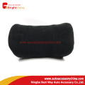 Travesseiro de descanso de pescoço preto com espuma viscoelástica