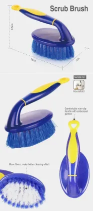 Mr.SIGA 2015 New Household Plastic Hand Scrub Brush
