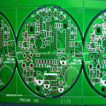 OEM 4 Layer PCB with 1oz Copper Thickness, Green Solder Mask