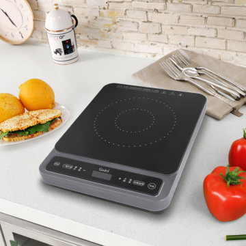 Portable 2200W Smart Ceramic Induction Cooker with Solar Panel