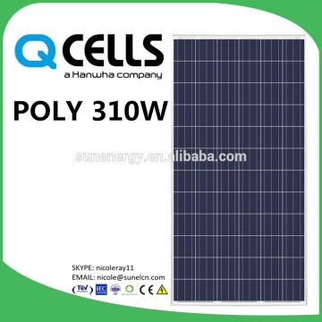 310wp Q cells module by hanwha company