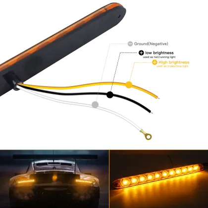 High Brightness Waterproof LED Truck Brake Light Strip