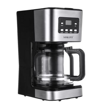 US Plug SOKANY121E Coffee Maker: Automatic American Drip Brewer for Tea and Coffee