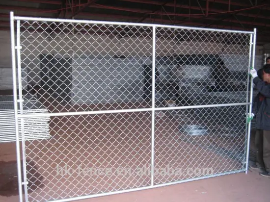 USA hot dipped galvanized free standing temporary fencing, portable folding fence with temporary fence metal/plastic stand