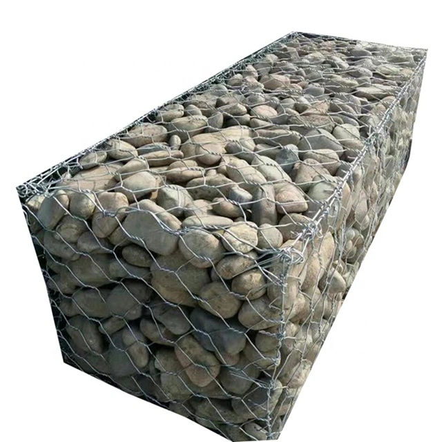 PVC Coated Wire Mesh Hexagonal Net Gabion Box