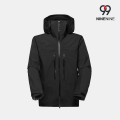 Chaqueta con capucha duradera para hombre