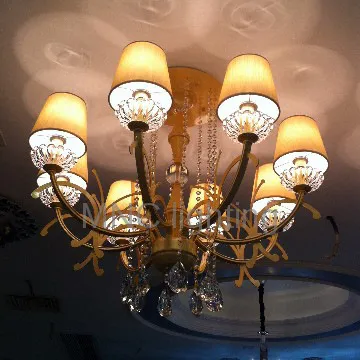 elegant weige ceiling light ,6L chandelier