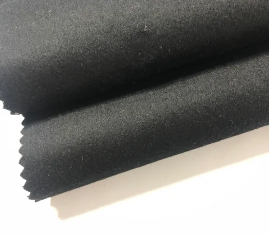 Woolen double side brushed wool 3mm felt fabric