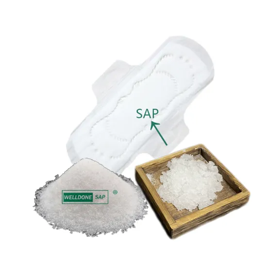 Super Absorbent Polymer SAP for Sanitary Napkins from Malaysia and Egypt