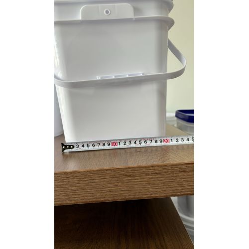 Custom Food Packing Square Plastic Bucket with lids