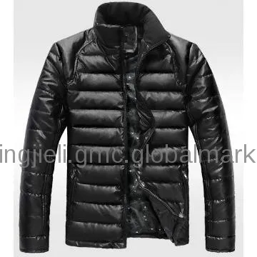 Men\'s PU jacket winter coat