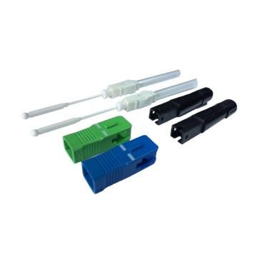 Quick and Convenient Field Installation Fiber Optic Connectors Without Adhesives