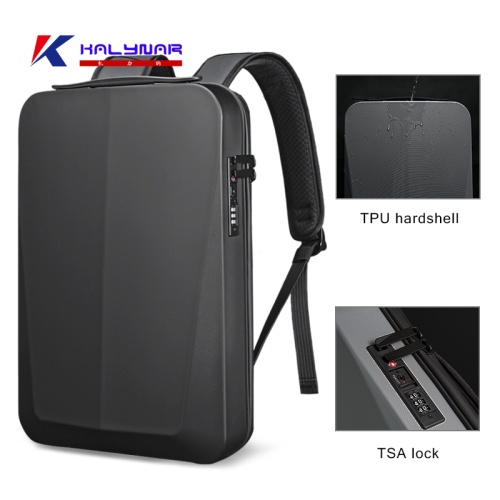 USB-oplaadinterface Anti-deft Hard Shell Backpack