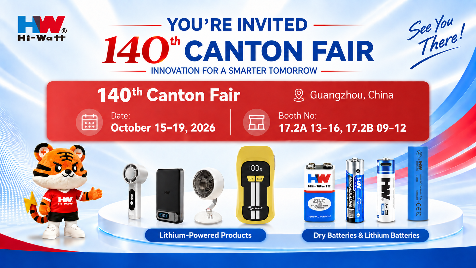 140th Canton Fair with 18650