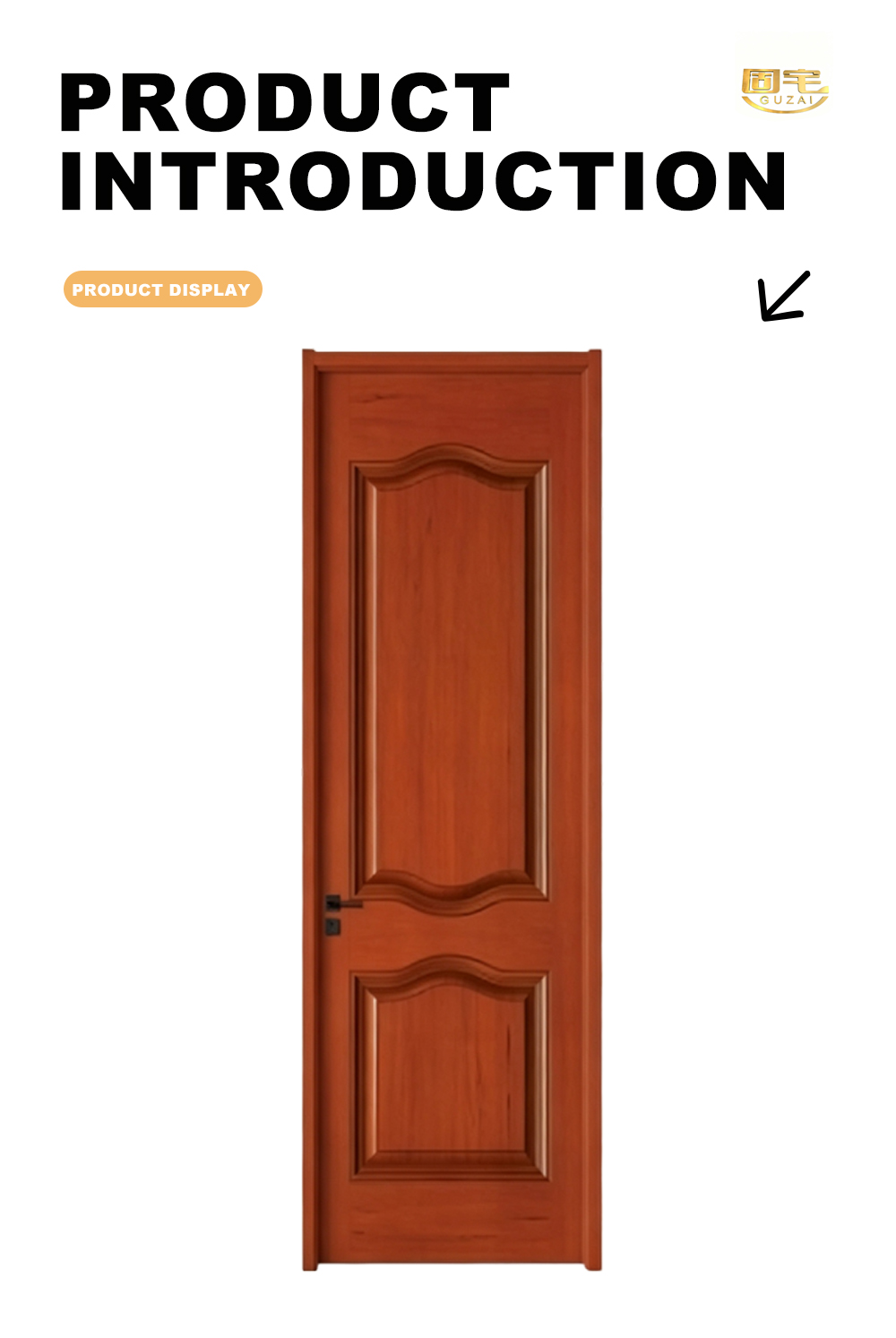 Retro Relief Solid Wood Doors Skin Texture 3 & No.8 X