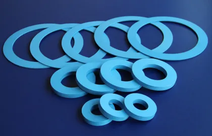 Oem / Odm Flat Ptfe Teflon Gaskets With Good Sealing Performance
