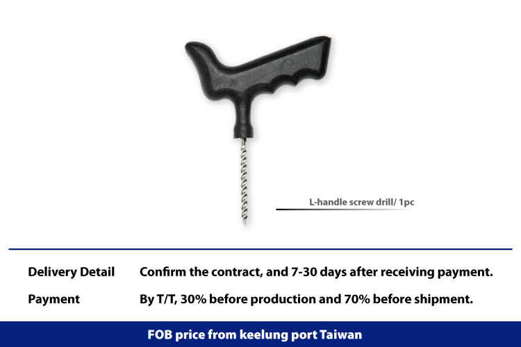 Outils à main de la perceuse à vis pour l'outil de fiche de pneu du joint de pneu