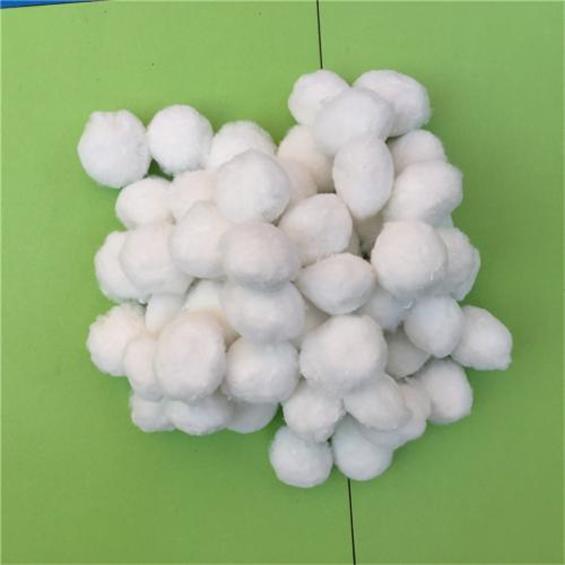 Disposable medical cotton ball