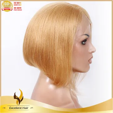 Top quality 8a grade brazilian hair real human hair bob wig