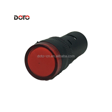 16mm Multi-Voltage LED Power Indicator Light (Red/Yellow/Green/Blue/White)