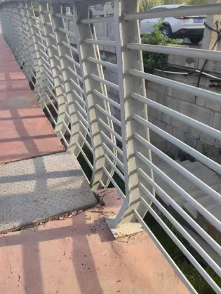 Customized Galvanized Steel Guardrail for Durable Garden Fencing and Balcony Railings