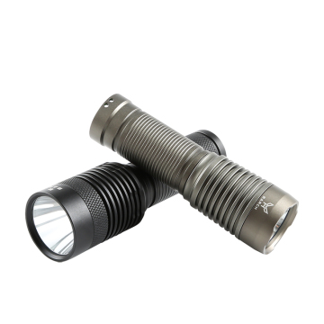 High Power Incandescent Bulbs and LED Flashlight Kit for Long Distance Illumination