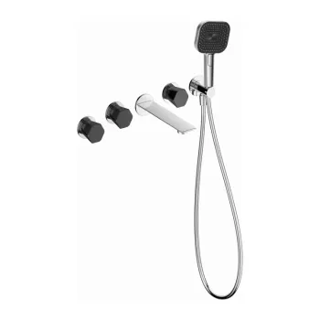 Concealed Bath Mixer – Rotary Diverter