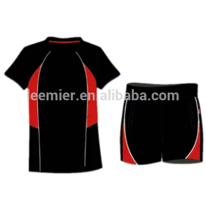 Custom Quick Dry Polyester Sport training T shirts and shorts