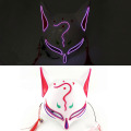 Tassel Bell Light Up Fox Cosplay Mask