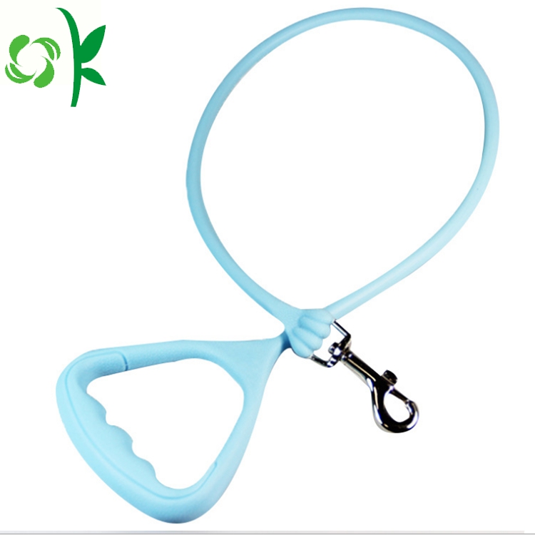 Silicone Pet Collar Dog Training Collar with Rope