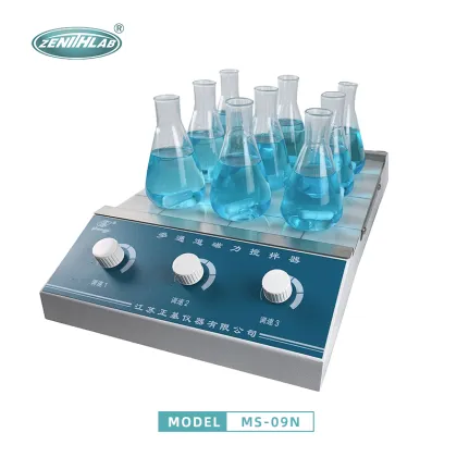 Multiple magnetic stirrer MS-04N MS-09N MS-16N