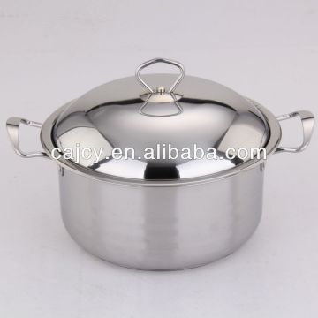 6 Pcs Stainless Steel Cookware Stock Pot