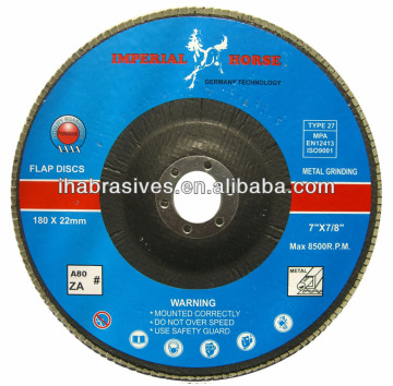 flap disc,flap wheel for metal,180x22MM,80M/S